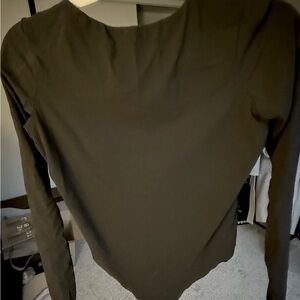 SKIMS Charcoal Long Sleeve Women's Top